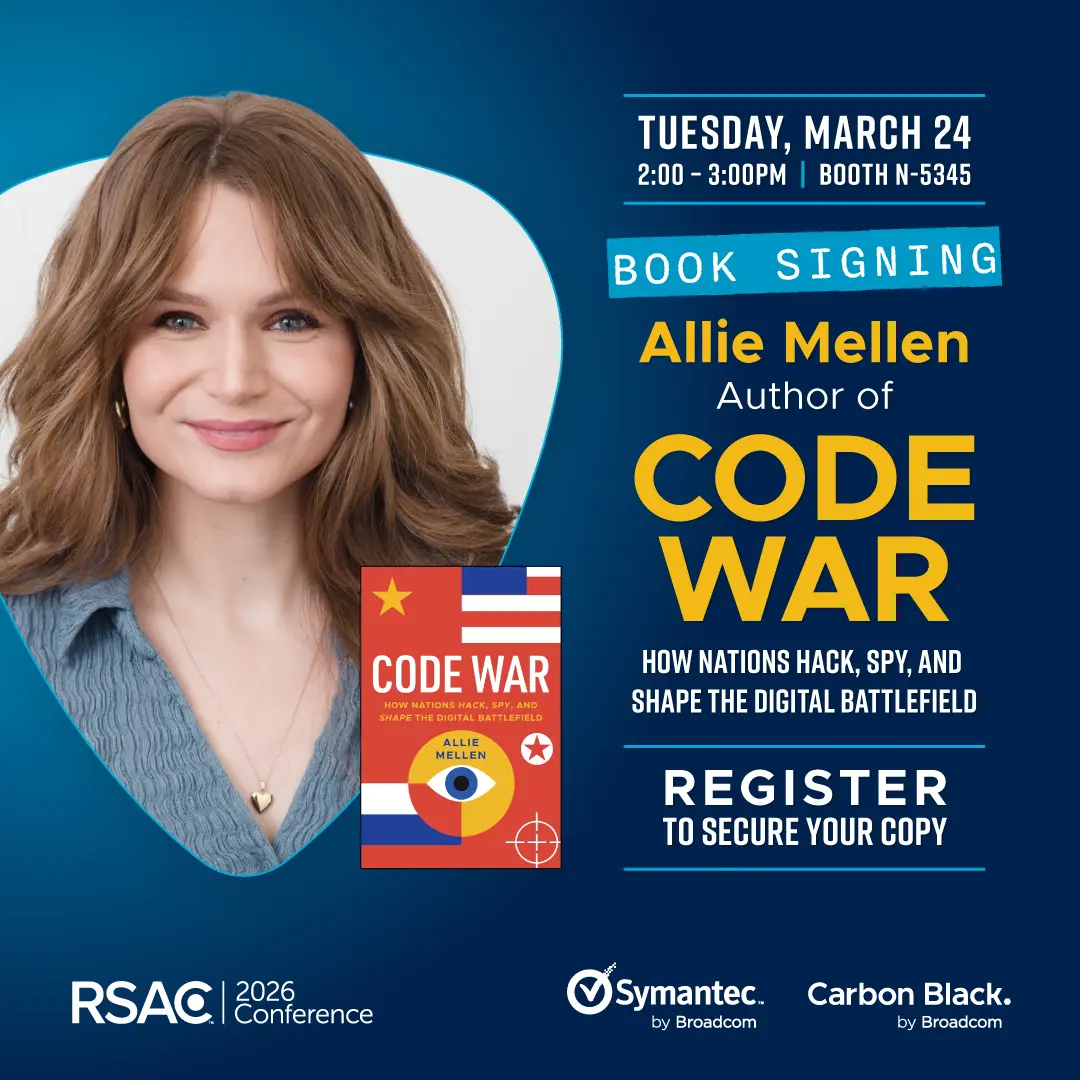 Promotional Image for the book signing with Allie Mellen