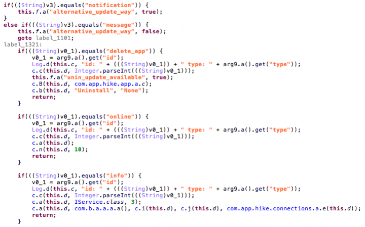 Firebase messages