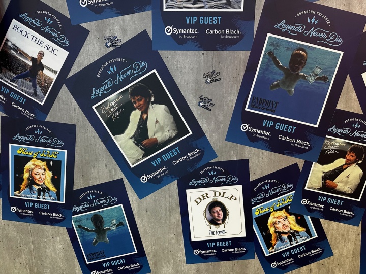 Pick up your unique album cover at our Legends Never Die will call booth.